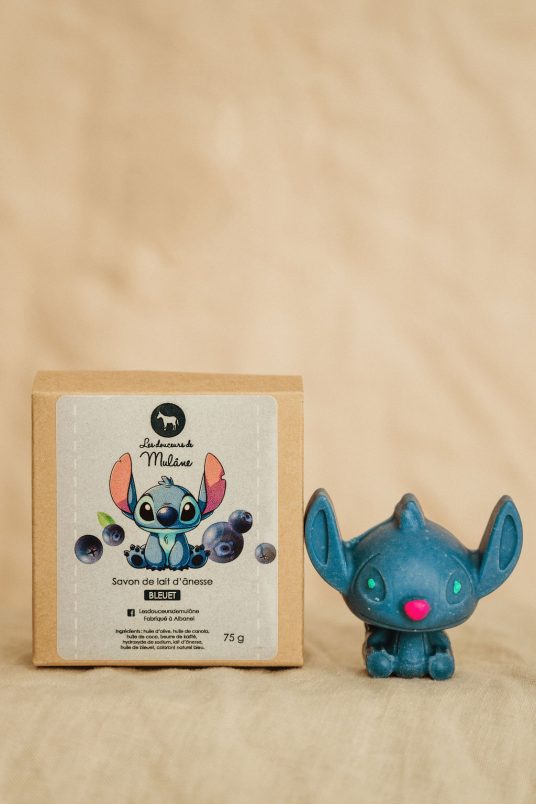 Savon Stitch aux bleuets